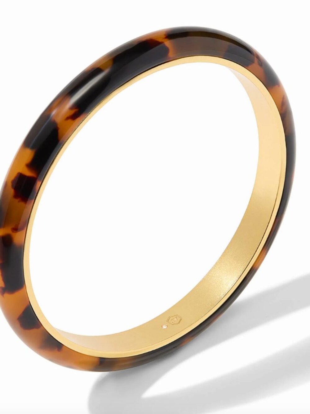 Julie Vos Madison Statement Bangle Tortoiseshell NWT Size medium